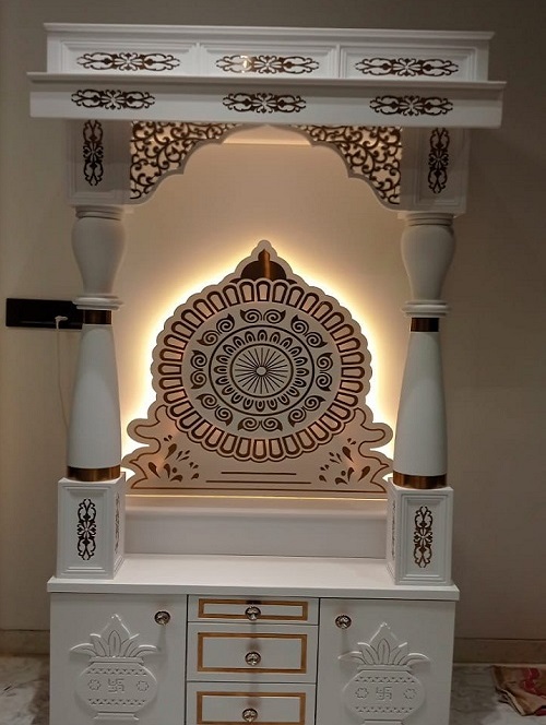 Premium Wooden Temple for Home & Office – Handcrafted Mandir Handcrafted Wooden Temple for Home & Office – Elegant & Durable Puja Mandir