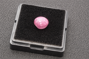 Natural Red Ruby 2.29 carat oval mixed cut gemstone for astrology and jewelry
