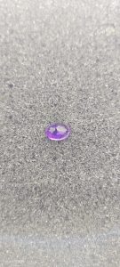 High quality natural amethyst 1.55 carat purple gemstone ideal for jewelry and healing purposes