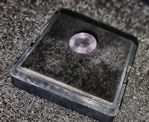 Certified Amethyst 3.20 CT natural purple gemstone for jewelry and healing