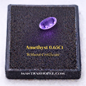 Natural Amethyst 0.65 carat violet faceted gemstone amethyst gemstone, natural amethyst 0.65 ct, violet gemstone, amethyst stone, small amethyst, loose amethyst, buy amethyst online, natural quartz gemstone, purple gemstone, faceted amethyst, gemstone for ring, gemstone for pendant, premium amethyst, original amethyst stone, high-quality gemstone, gemstone collection, jewelry gemstone, gemstone shop online, mantrashopee gemstones, violet quartz stone, elegant gemstone, fine gemstone, natural collector stone, tiny gemstone, minimalist gemstone #Amethyst #NaturalGemstone #VioletStone #GemstoneJewelry #MantraShoppee #PremiumGemstone #CrystalLovers #LooseGemstone #ElegantJewelry #FineGemstones #JewelryDesign #GemstoneCollection #PurpleStone #MinimalistStyle #DelicateJewelry Hi, I am interested in buying the Gemstone: Natural Amethyst 0.65 CT. Please share more details.