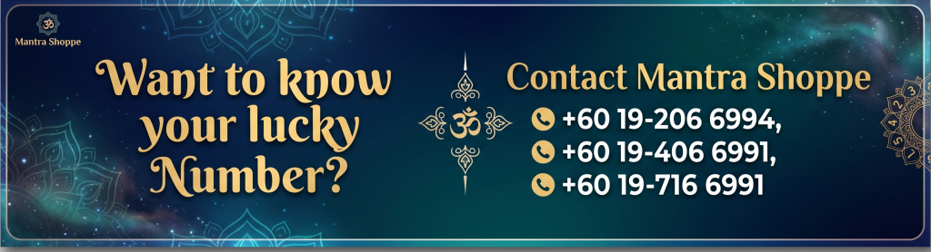 want to know your lucky Number Contact Mantra Shoppe call to action